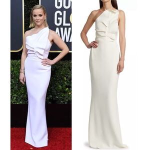 Roland Mouret
Warrington Stretch Sculpted Gown